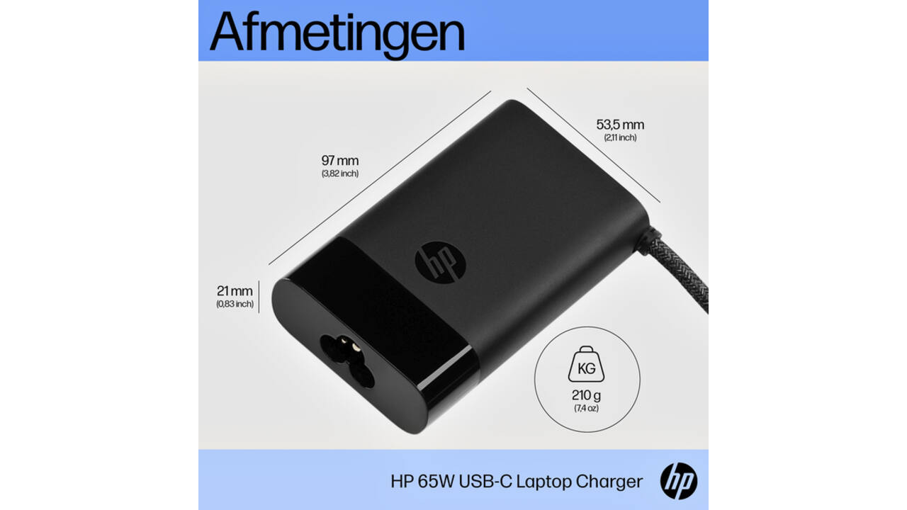Laptop Charger HP 65W USB-C