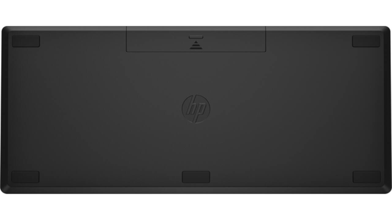 Toetsenbord HP 355 compact multi-device Qwerty zwart