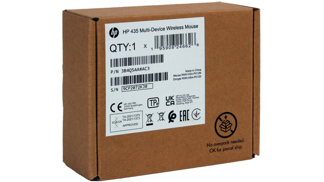 Muis HP 435 multi-device draadloos zwart