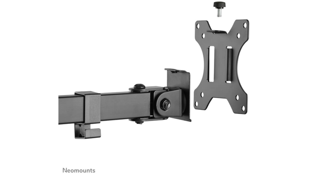 Monitorarm met laptopstandaard Neomounts FPMA-D550NOTEBOOK zwart