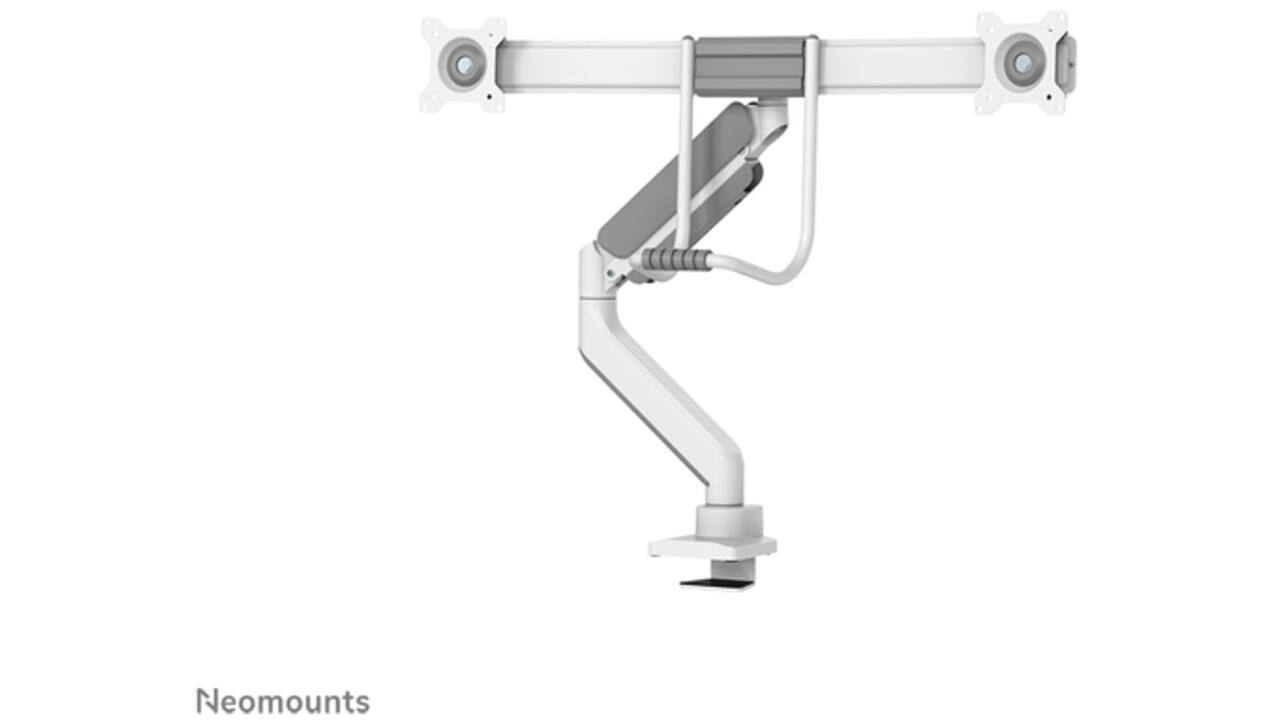 Monitorarm Neomounts DS75-450WH2 wit