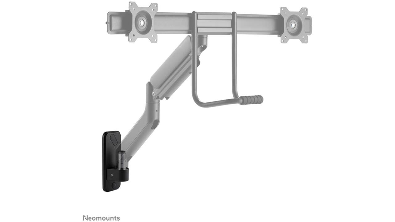Muuradapter Neomounts AWL75-450BL zwart