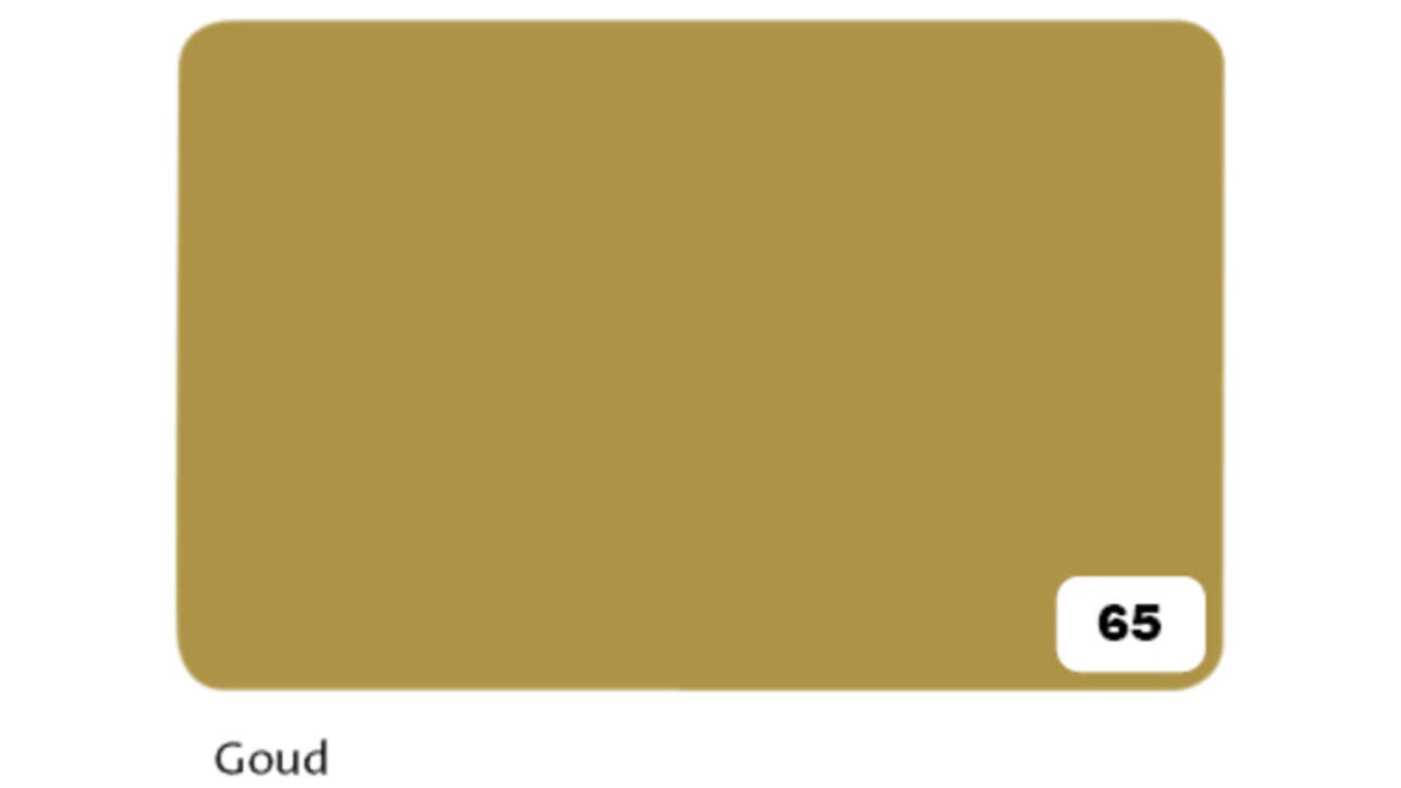 Golfkarton Folia E-golf 50x70cm 250gr nr65 goud