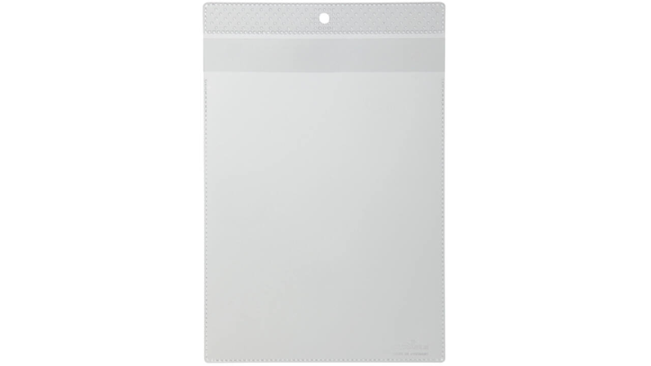 Insteekmap U-model Durable met ophangoog A5 transparant 10 stuks