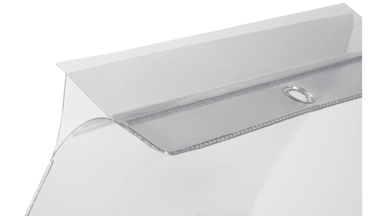 Insteekmap U-model Durable met ophangoog A5 transparant 10 stuks