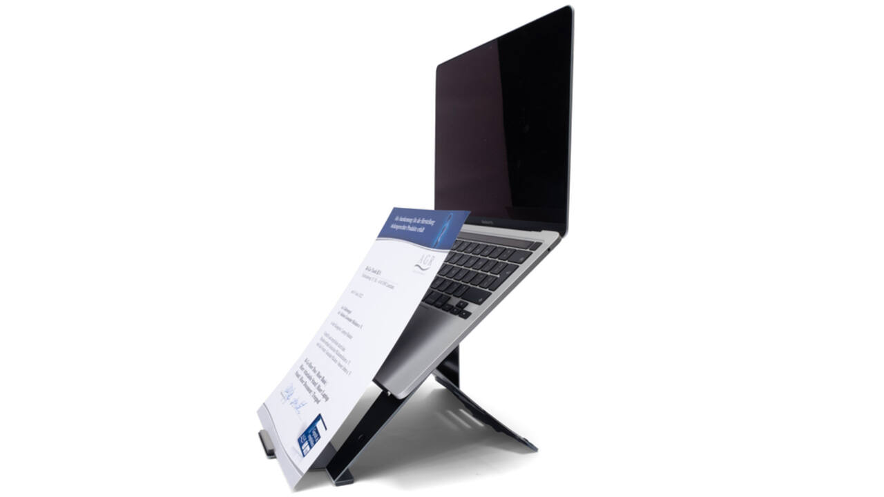 Laptopstandaard R-Go Riser Documenthouder
