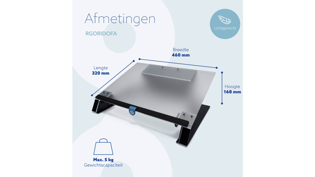 Documenthouder R-Go Read 2 Write Acryl