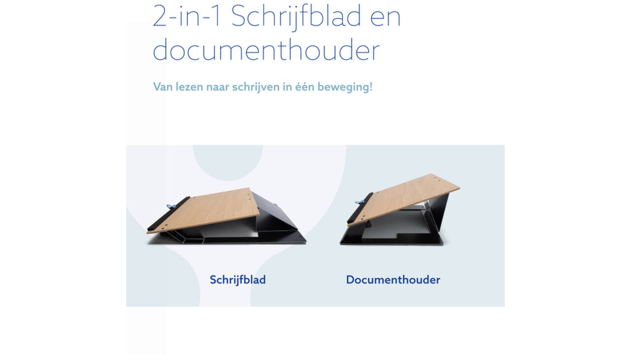Documenthouder R-Go Read 2 Write Eikenhout