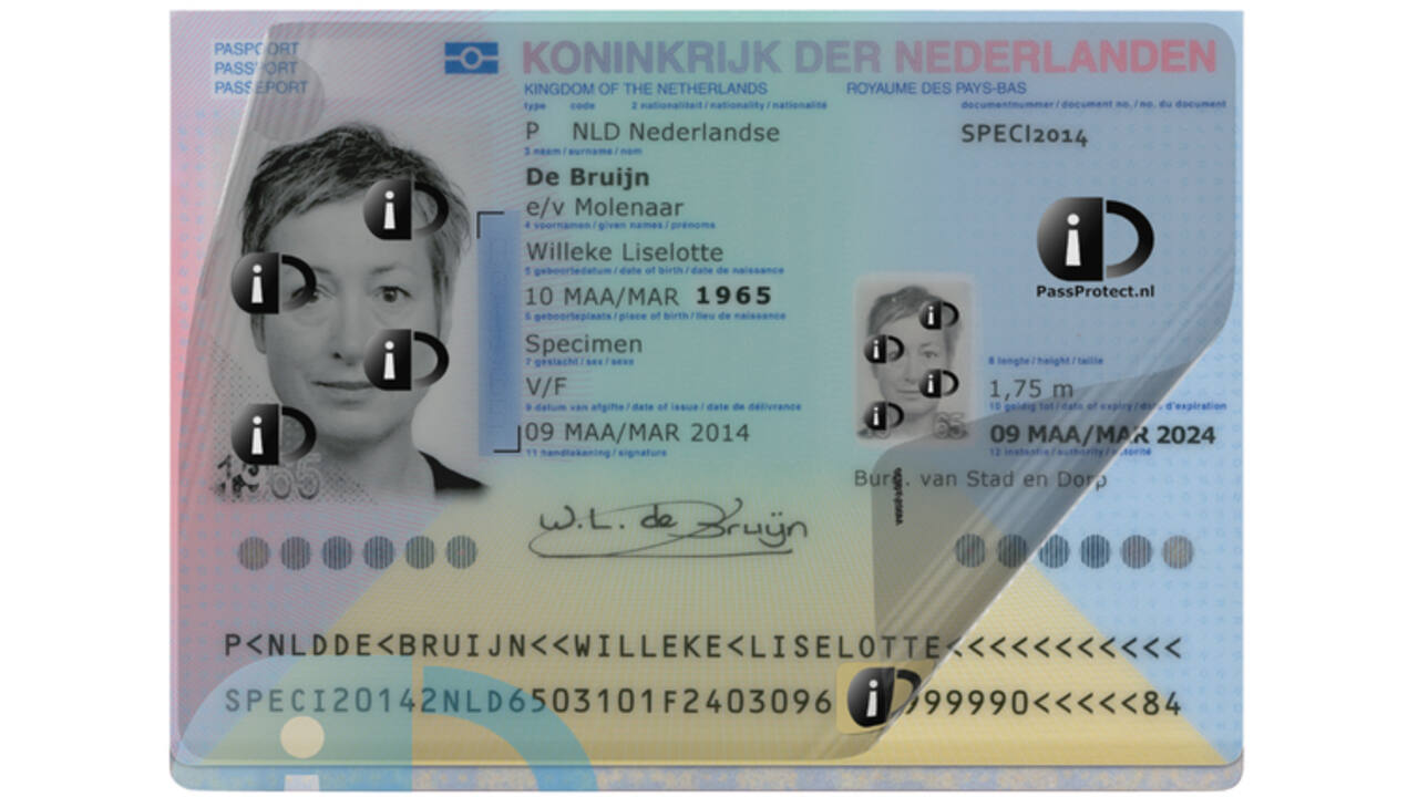 Beschermfolie PassProtect voor paspoort