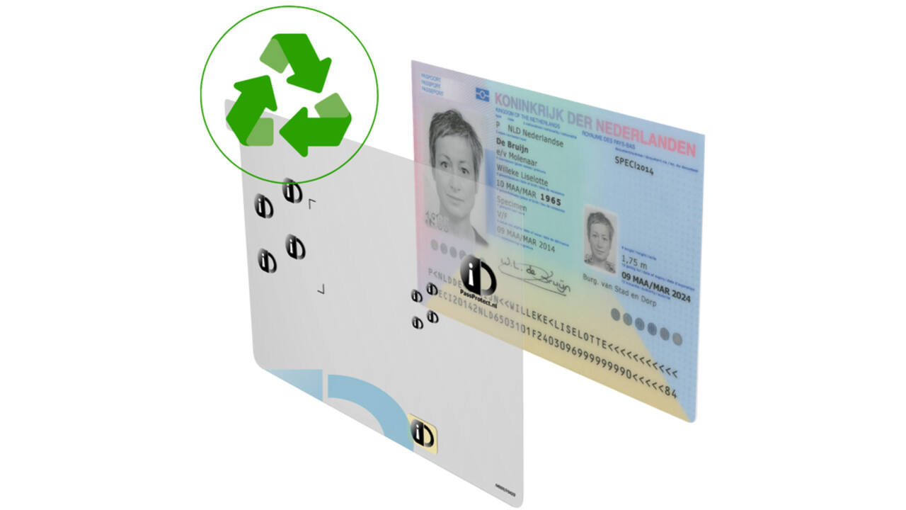 Beschermfolie PassProtect voor paspoort