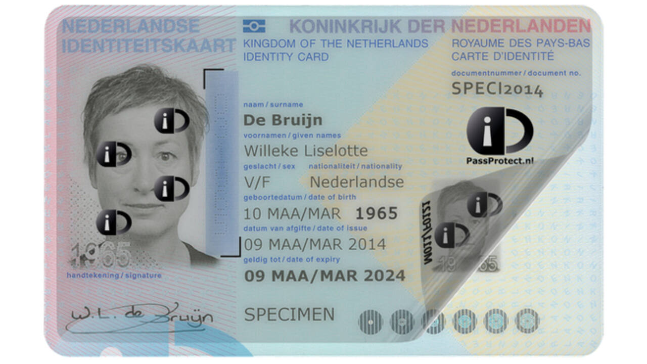 Beschermfolie PassProtect voor ID-kaart