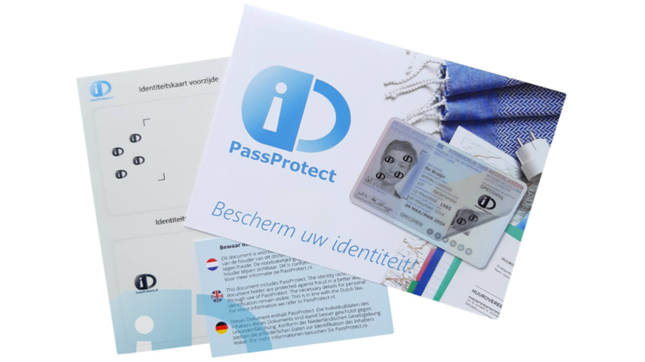 Beschermfolie PassProtect voor ID-kaart
