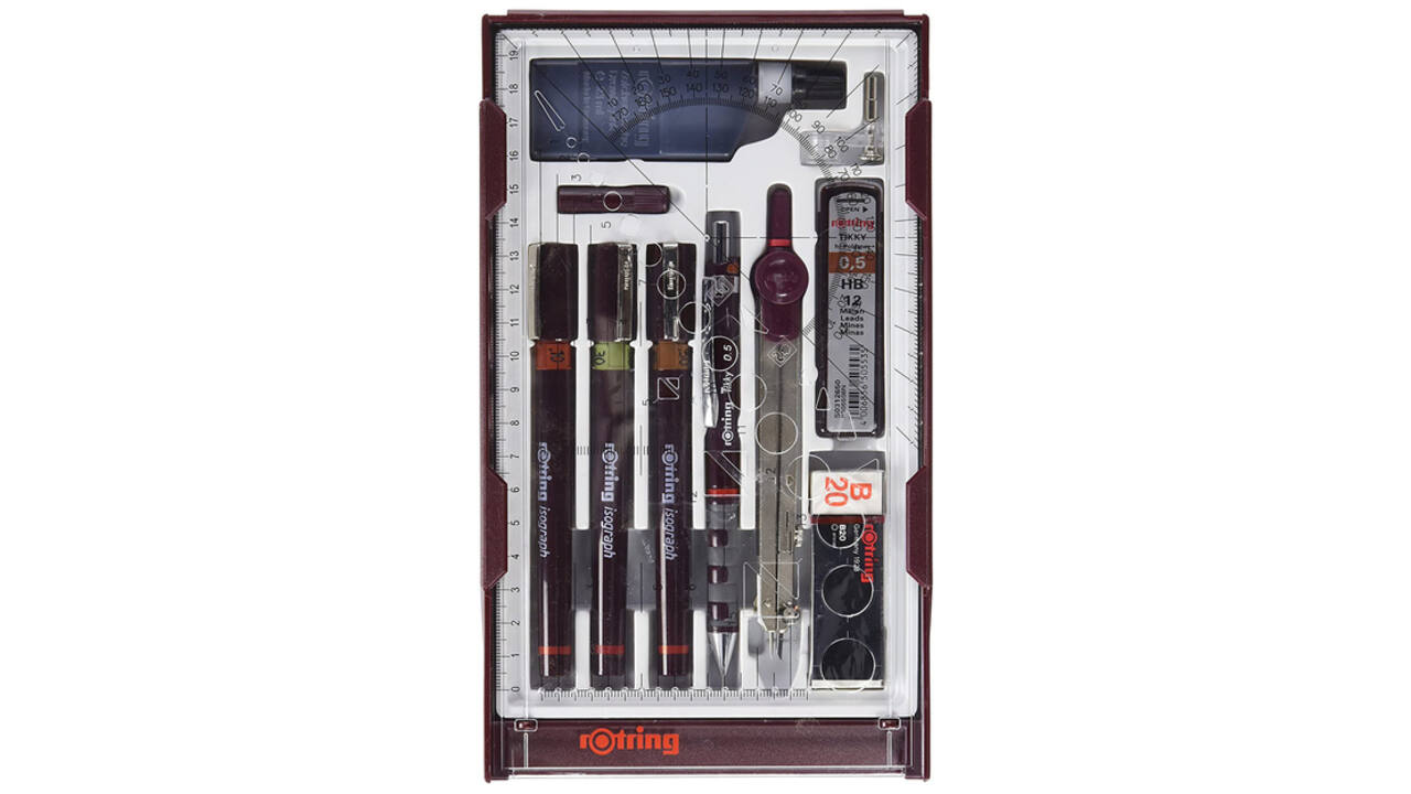 Tekenset rOtring Isograph Master 10-delig