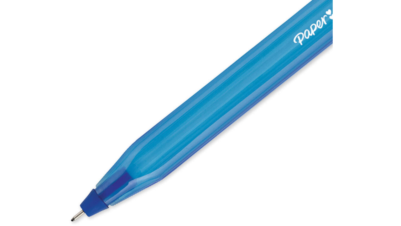Balpen Paper Mate Inkjoy 100 fijn blauw