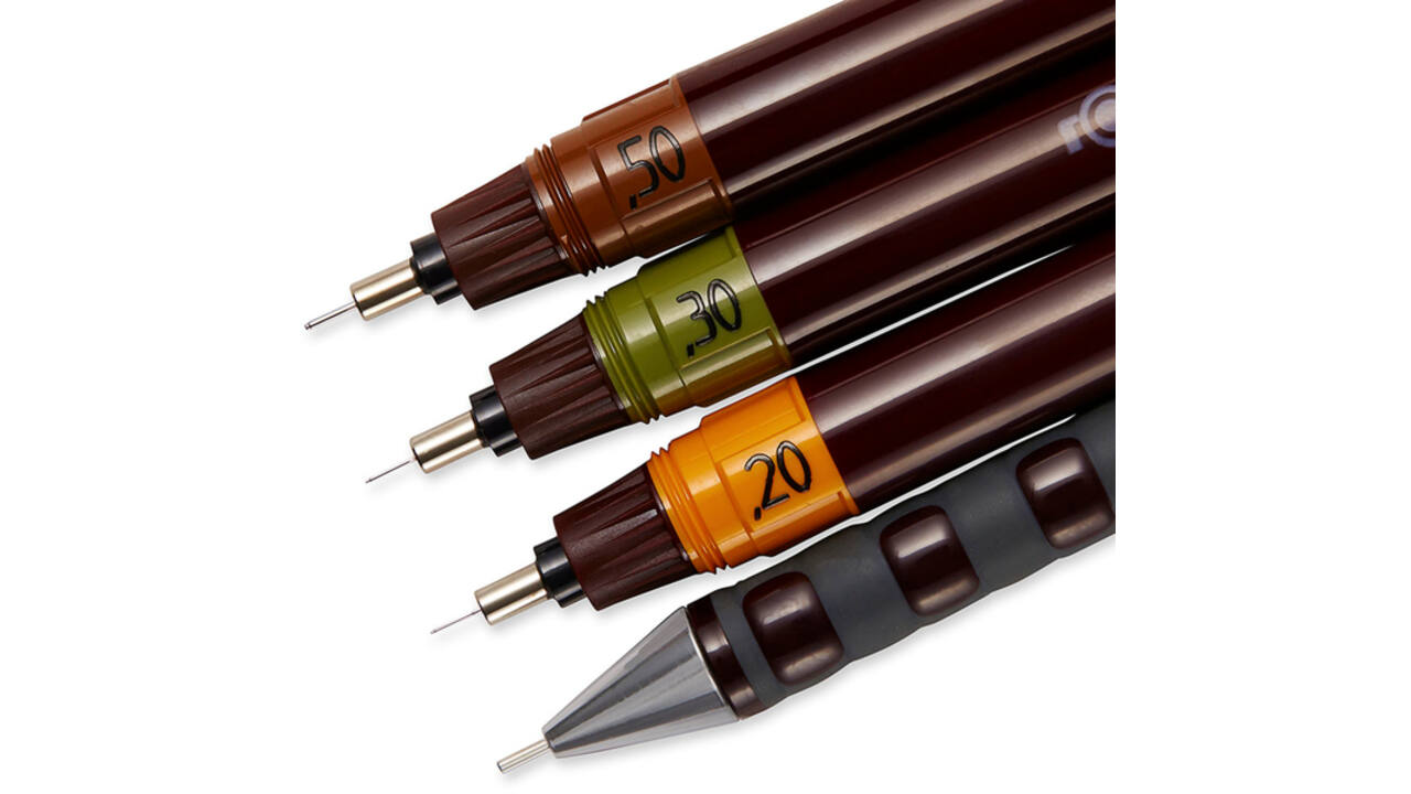 Tekenset rOtring Isograph Junior 4-delig