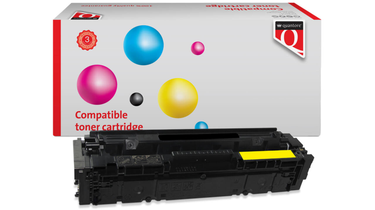 Tonercartridge Quantore alternatief tbv HP W2212X geel