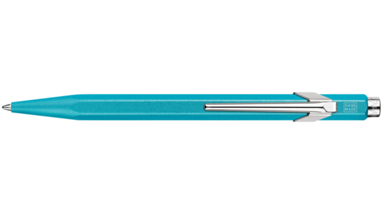 Balpen Caran d'Ache Colormat-X 849 turquoise
