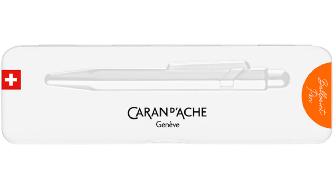 Balpen Caran d'Ache Colormat-X 849 oranje