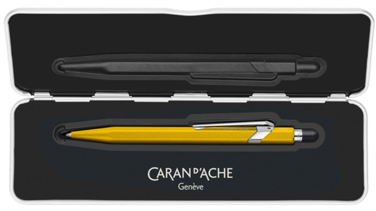 Balpen Caran d'Ache Colormat-X 849 geel