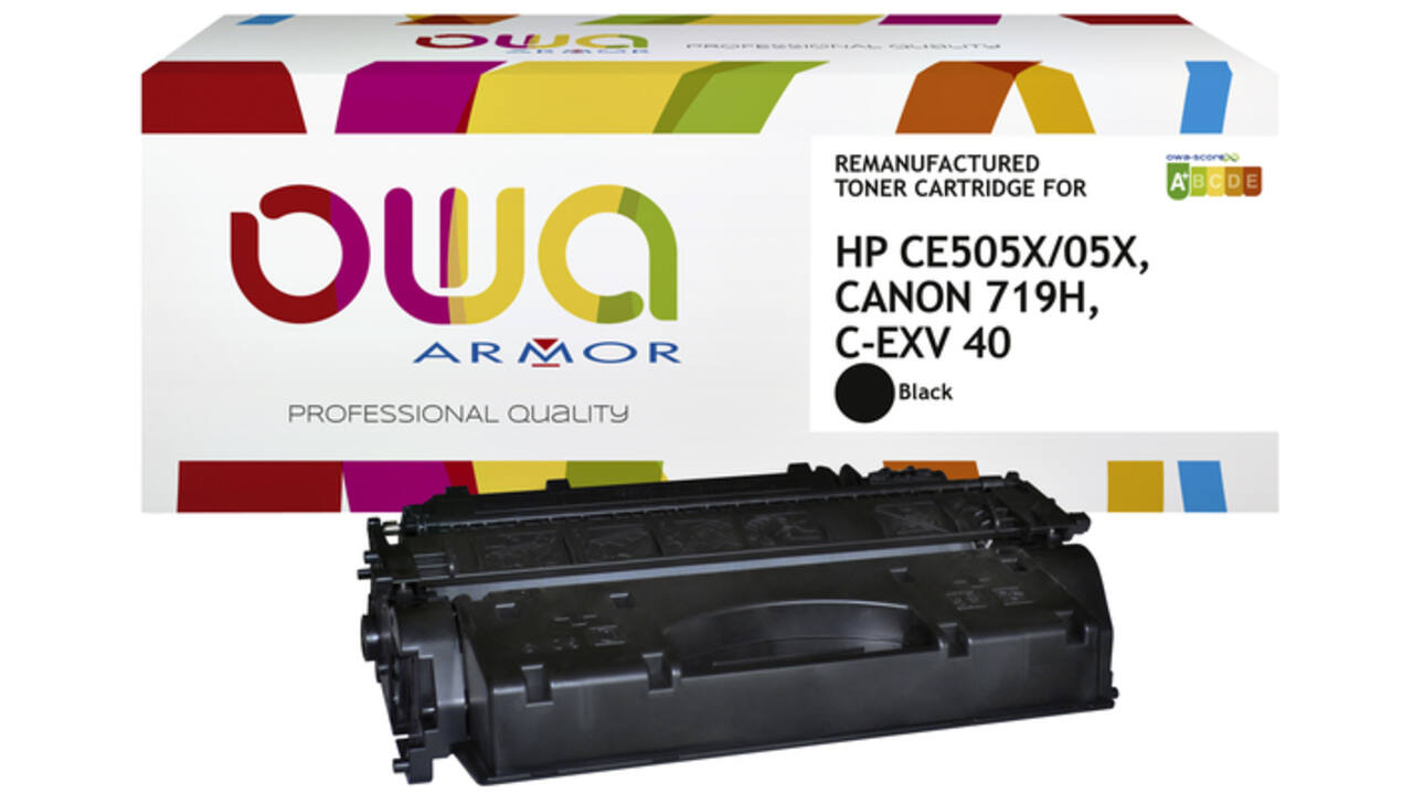 Tonercartridge OWA alternatief tbv HP CE505X zwart