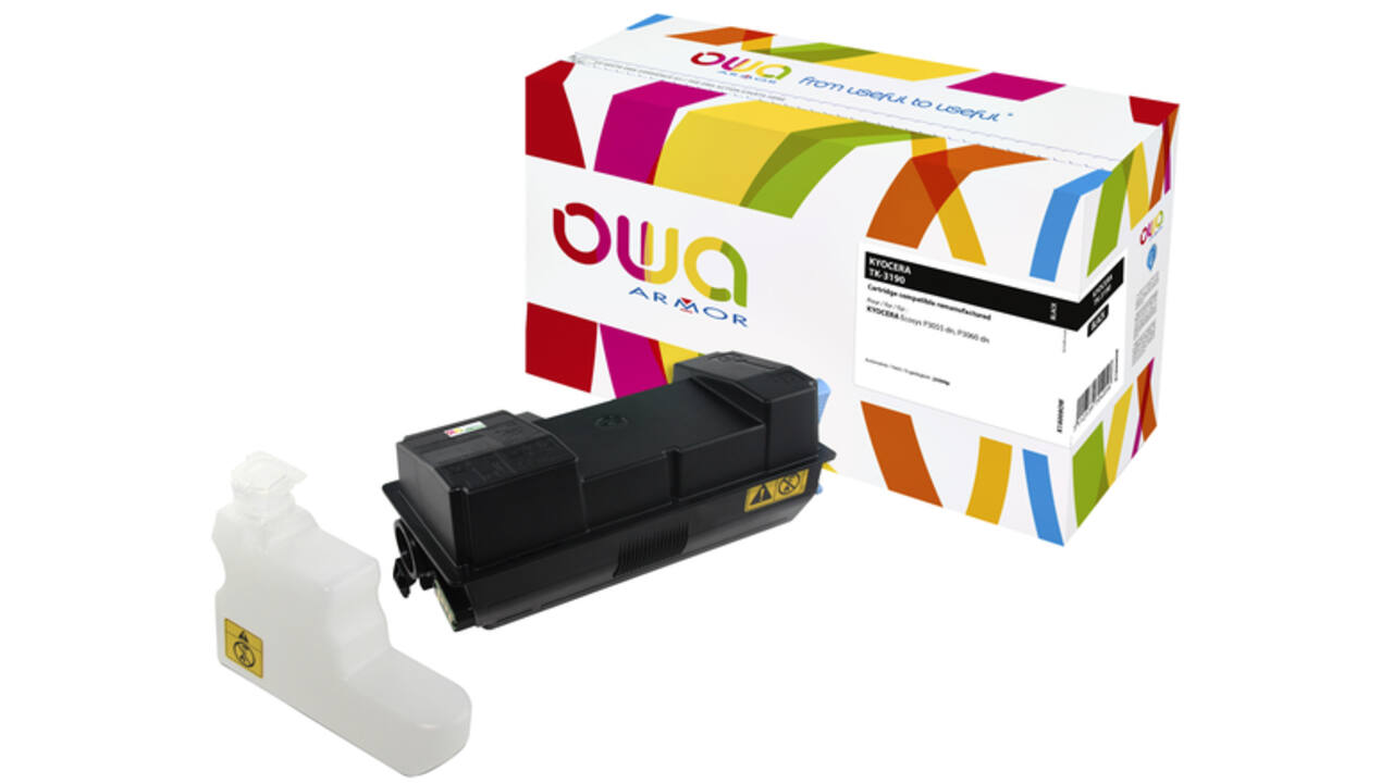 Toner OWA alternatief tbv Kyocera TK-3190K zwart