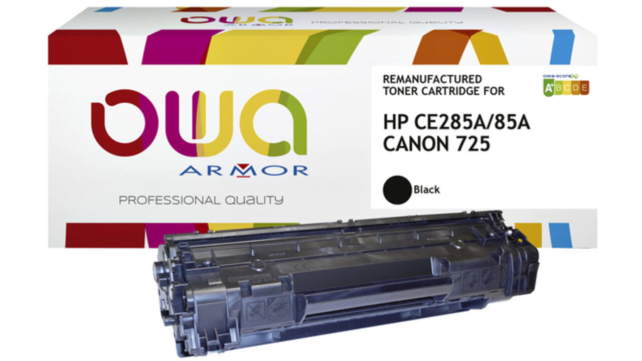 Tonercartridge OWA alternatief tbv HP CE285A zwart