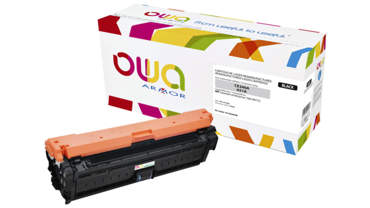Tonercartridge OWA alternatief tbv HP CE340A zwart