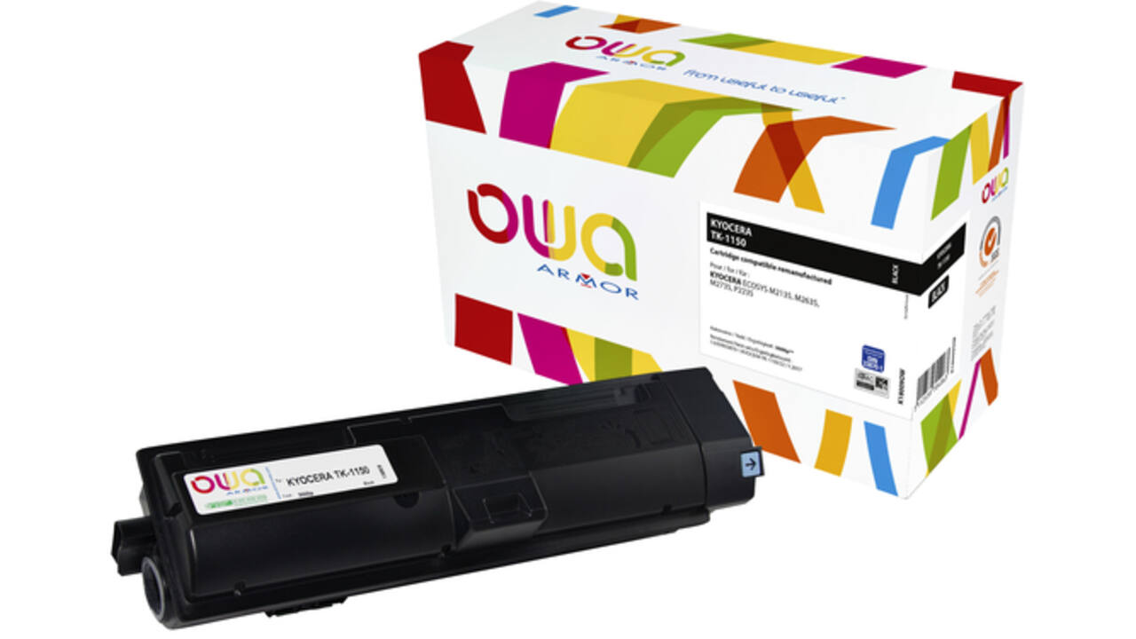 Toner OWA alternatief tbv Kyocera TK-1150K zwart