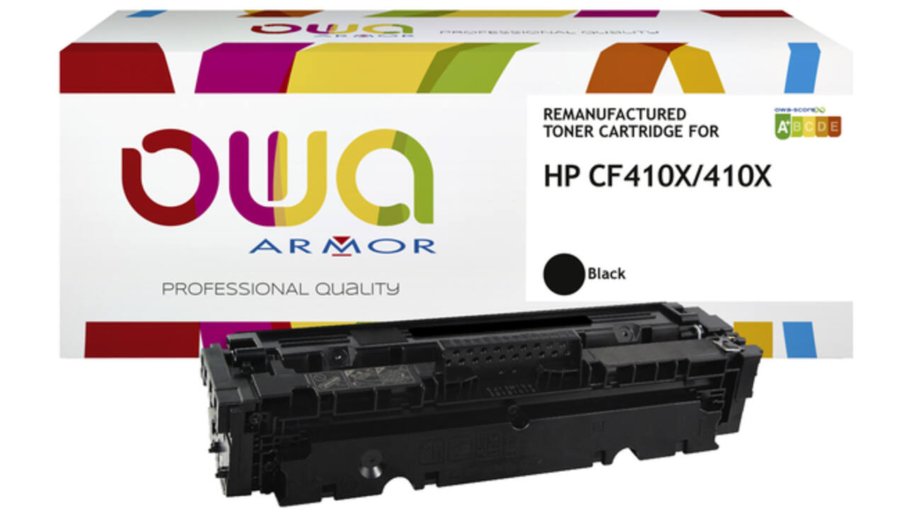 Tonercartridge OWA alternatief tbv HP CF410X zwart