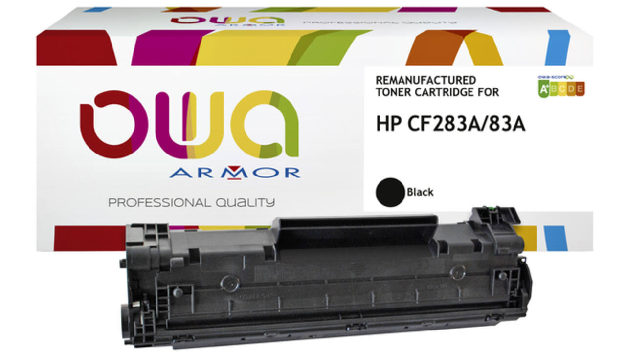 Tonercartridge OWA alternatief tbv HP CF283A zwart