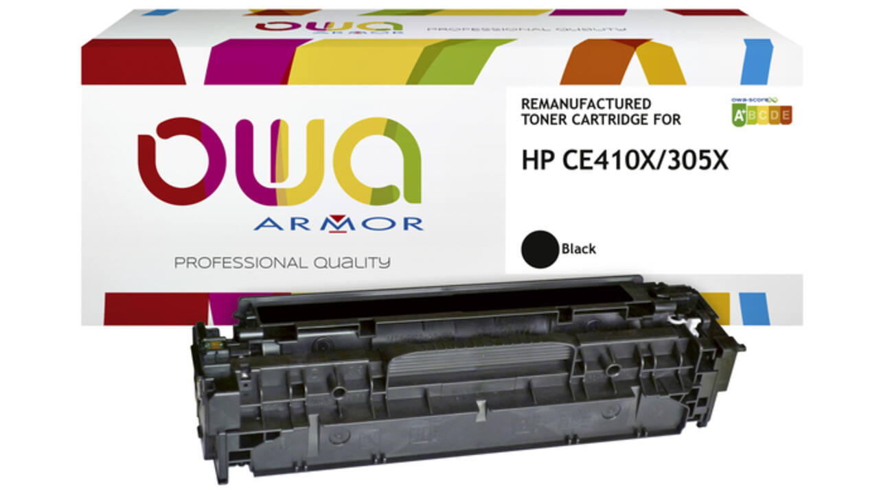 Tonercartridge OWA alternatief tbv HP CE410X zwart