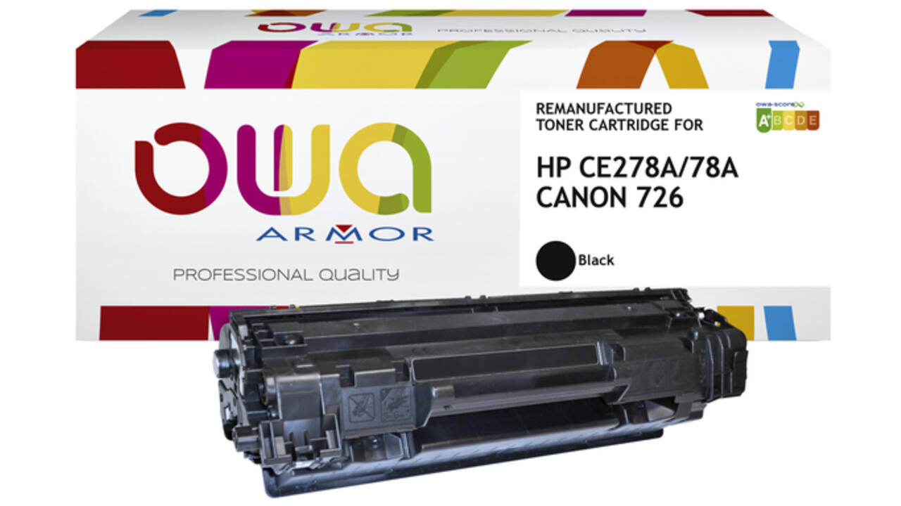 Tonercartridge OWA alternatief tbv HP CE278A zwart