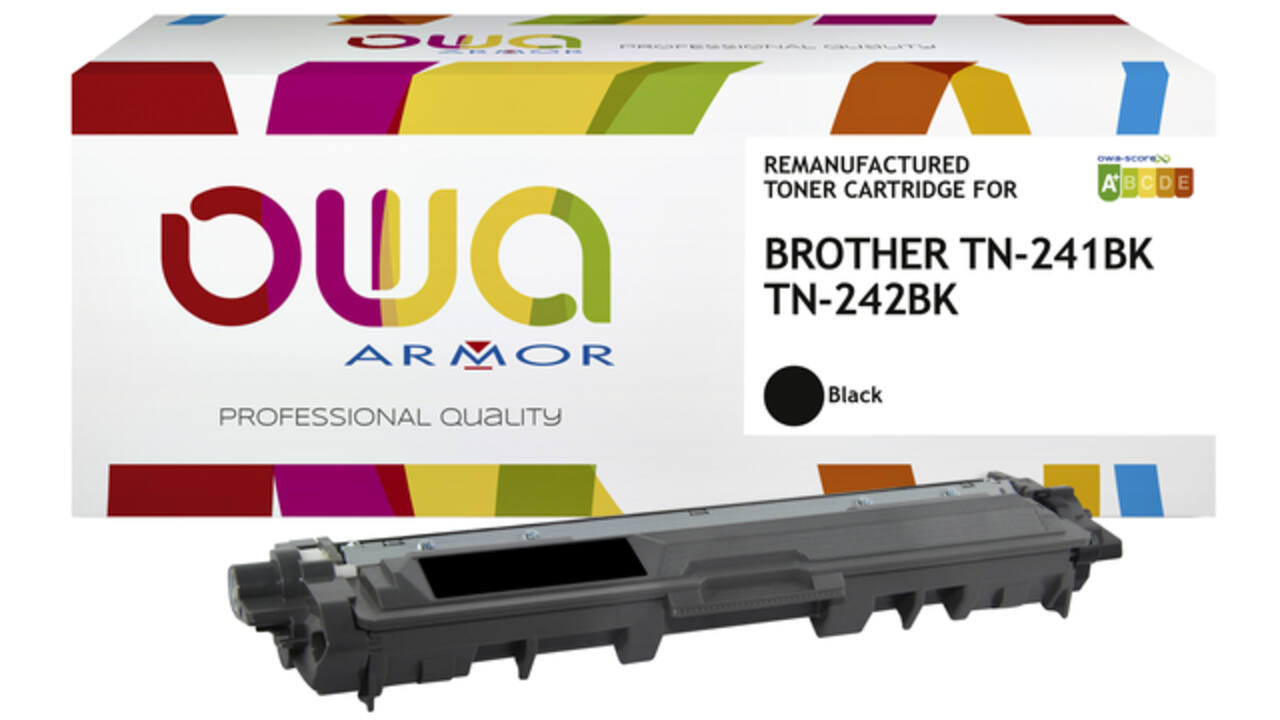 Toner OWA alternatief tbv Brother TN-241BK zwart