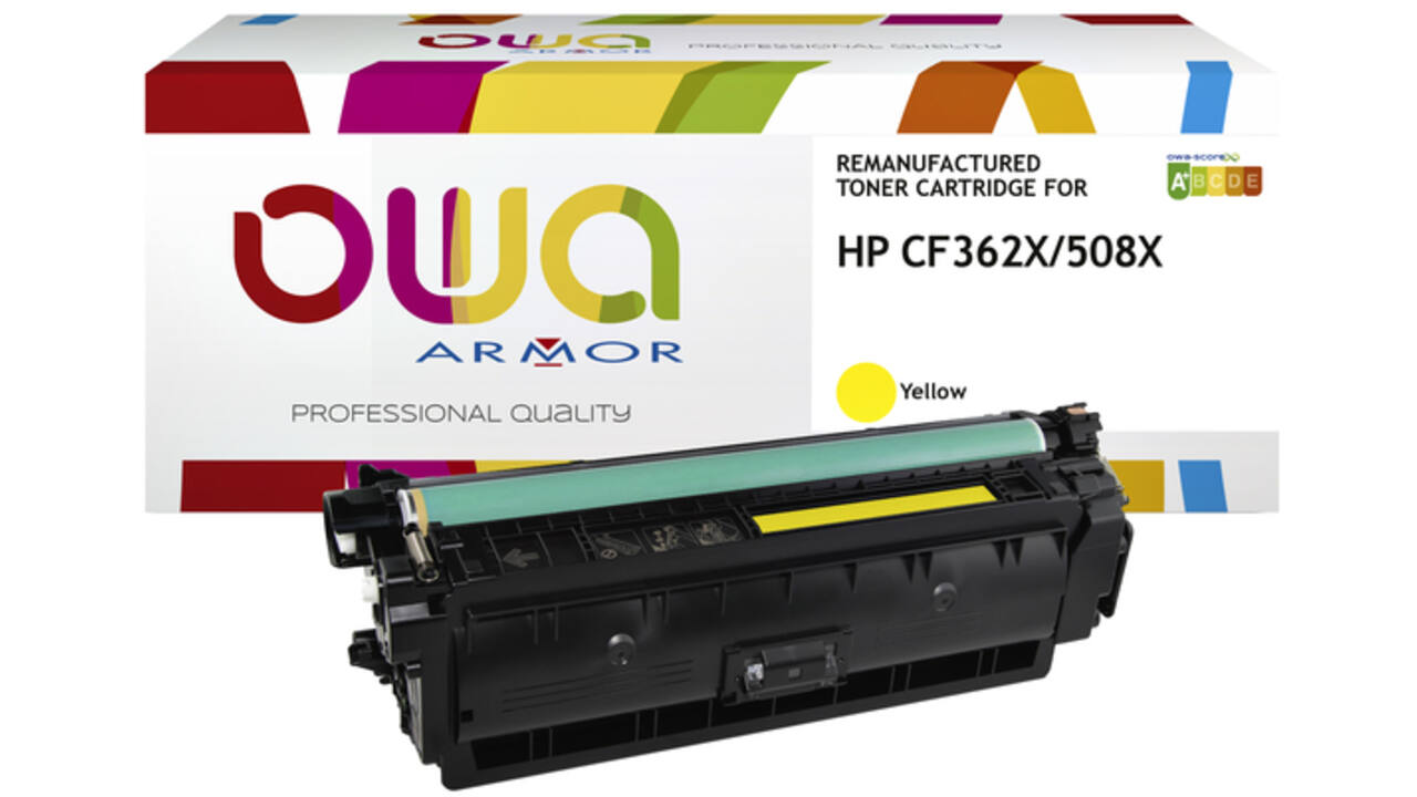 Tonercartridge OWA alternatief tbv HP CF362X geel