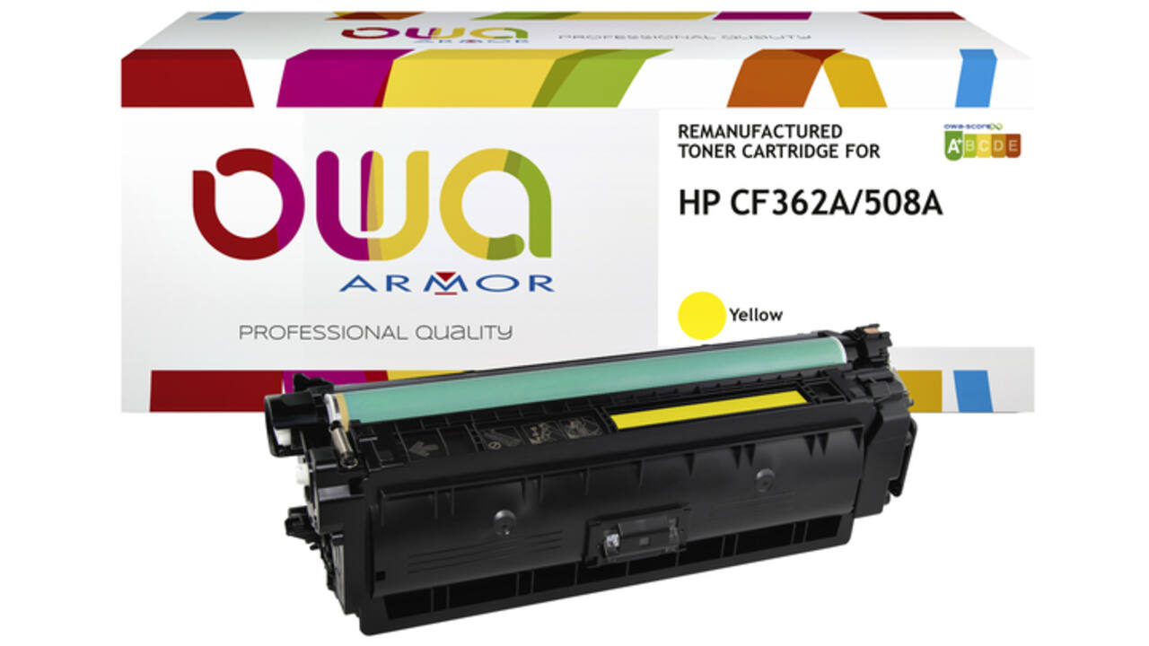 Tonercartridge OWA alternatief tbv HP CF362A geel