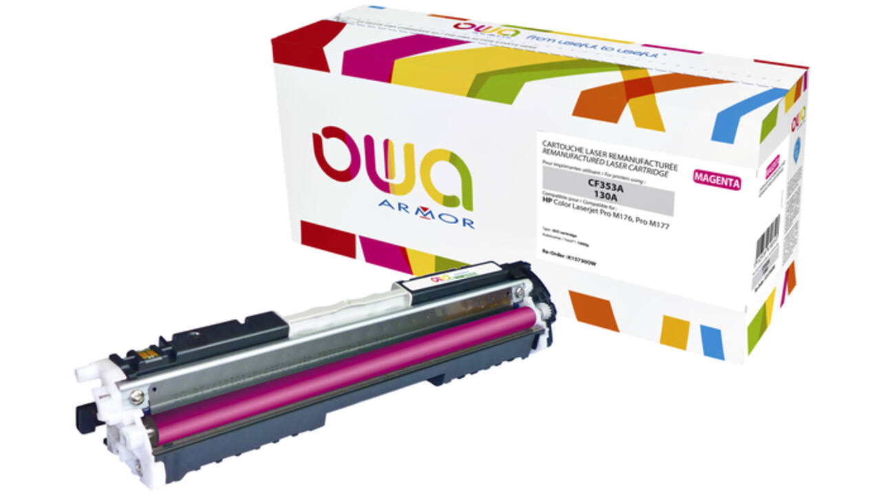 Tonercartridge OWA alternatief tbv HP CF353A rood