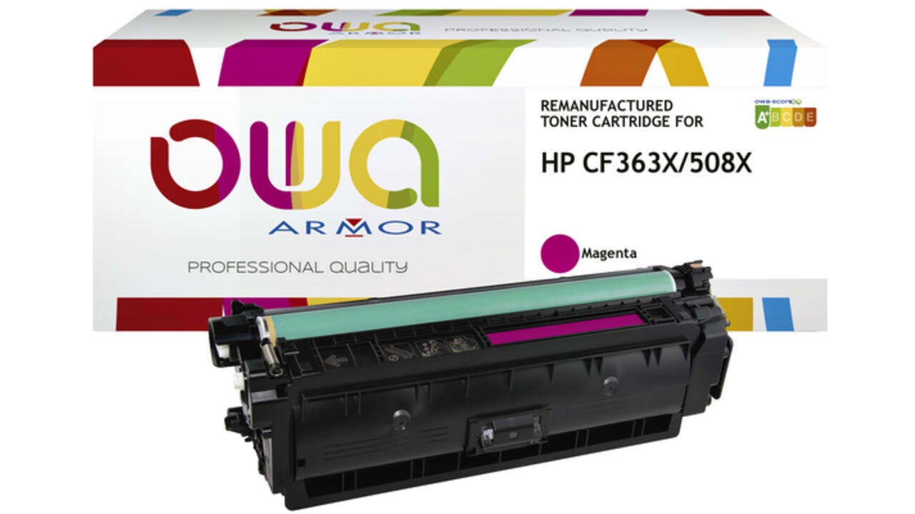 Tonercartridge OWA alternatief tbv HP CF363X rood