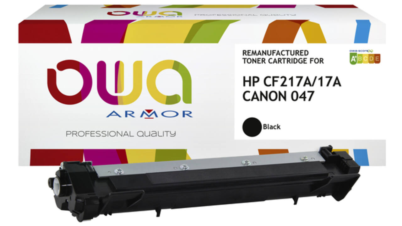 Tonercartridge OWA alternatief tbv HP CF217A zwart