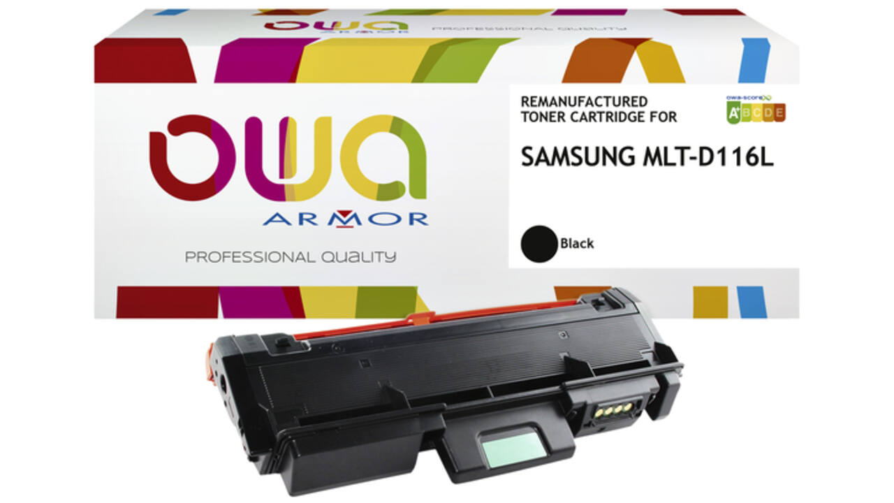 Tonercartridge OWA alternatief tbv Samsung MLT-D116L zwart