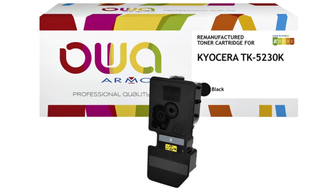 Toner OWA alternatief tbv Kyocera TK-5230K zwart