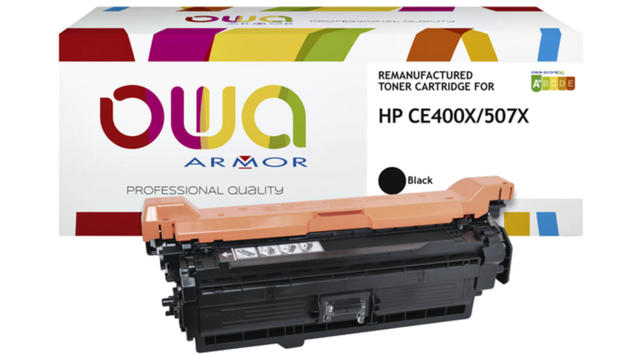 Tonercartridge OWA alternatief tbv HP CE400X zwart