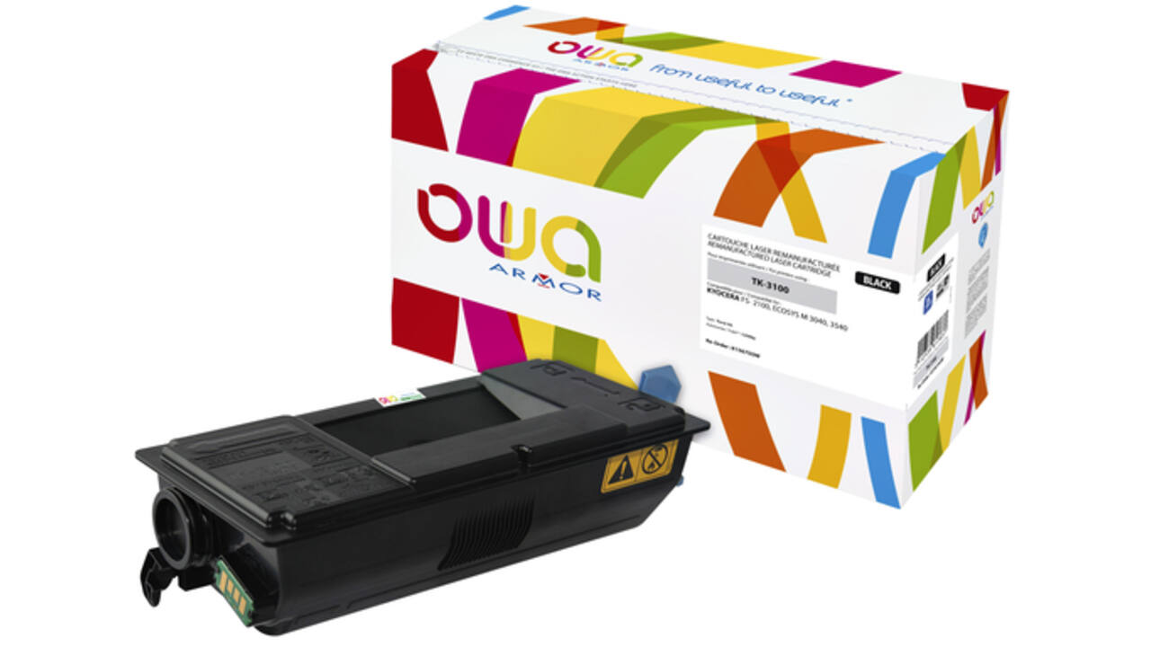 Toner OWA alternatief tbv Kyocera TK-3100K zwart