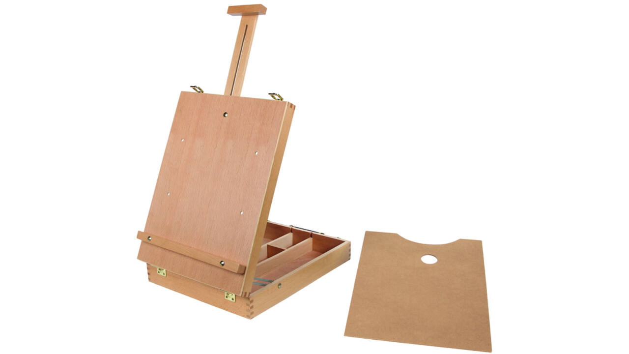 Kist ezel Conda hout 42x33x8.5cm