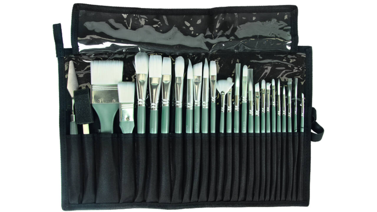 Penselenset Conda 27-delig in etui