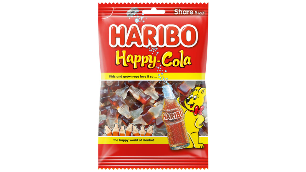 Snoep Haribo Happy Cola zak 250gr