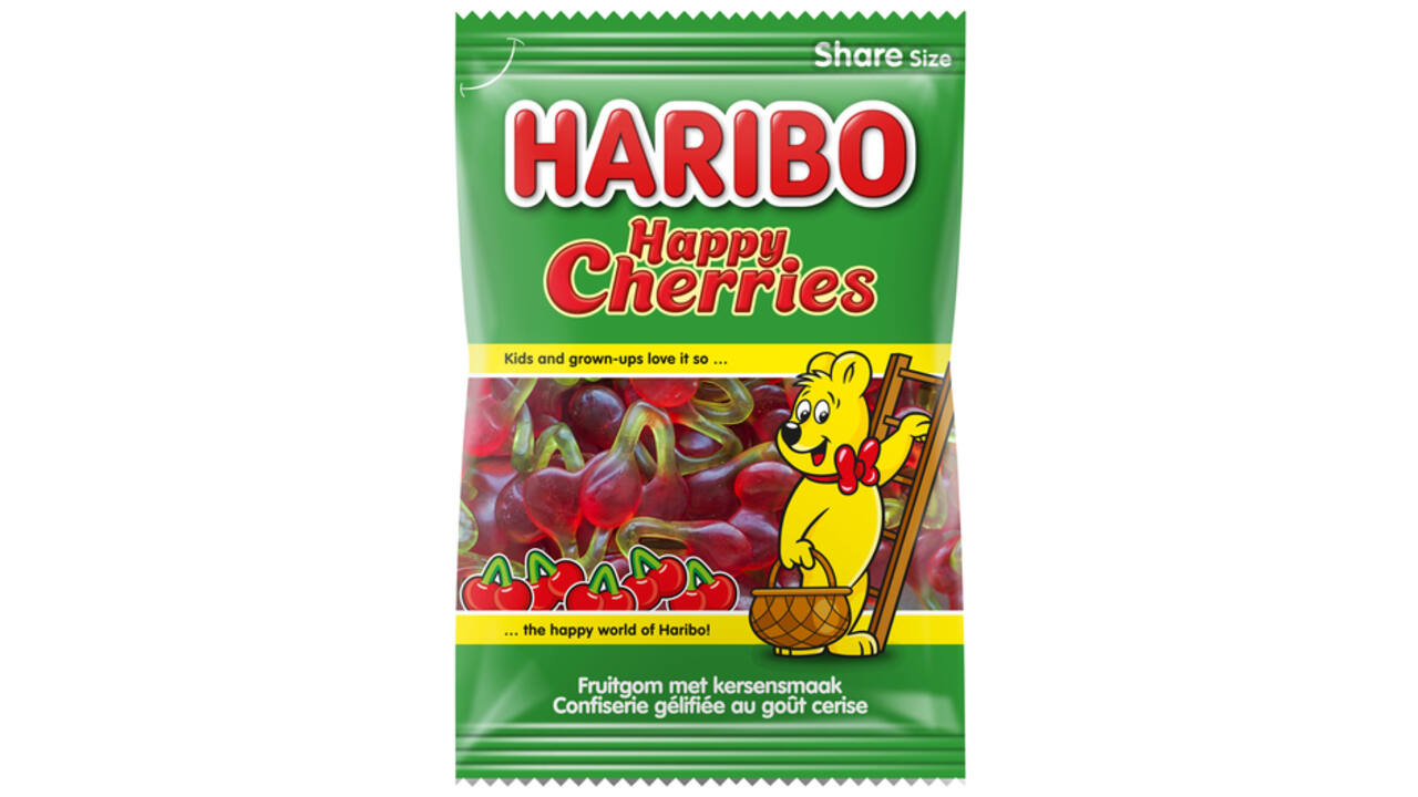 Snoep Haribo Kersen zak 250gr