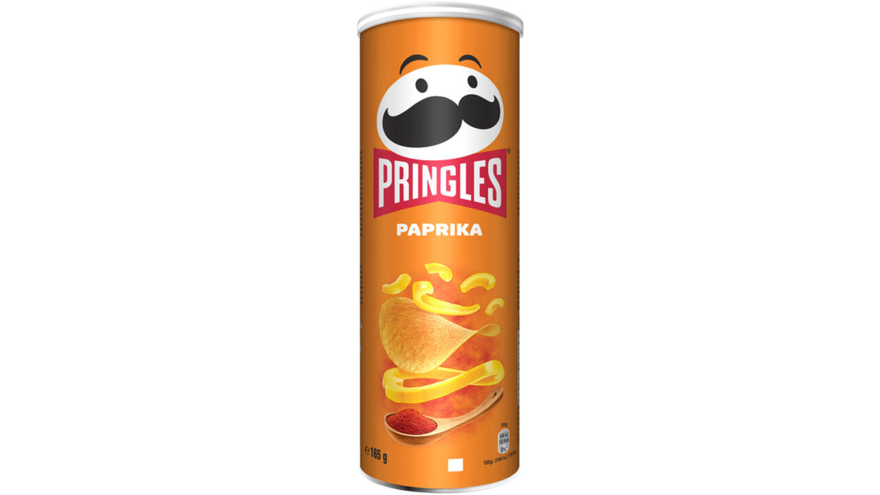 Chips Pringles paprika 165gr