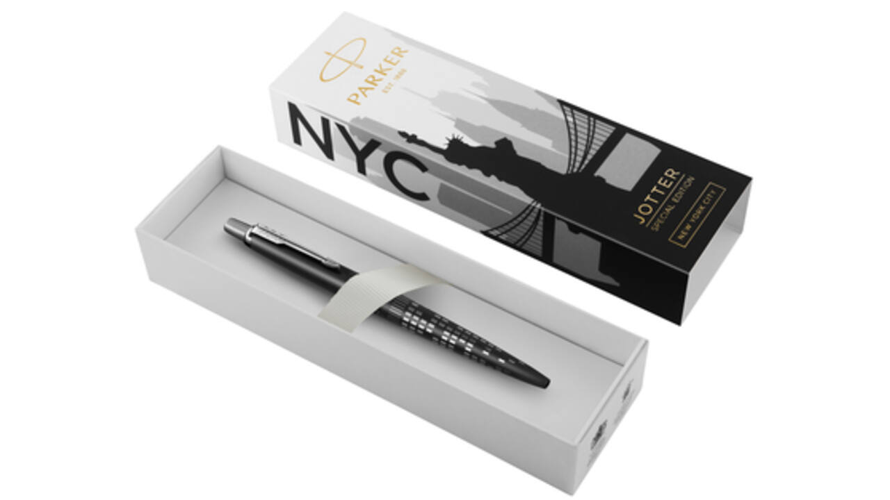 Balpen Parker Jotter special edition New York black CT medium