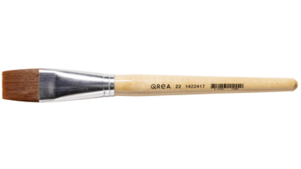 Kwast Qrea synthetisch haar nr 22 breedte 25,2mm