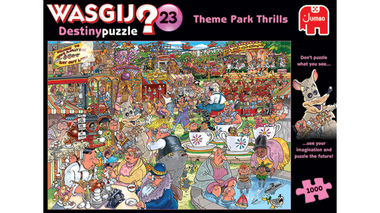 Puzzel Wasgij Destiny 23 Spektakel In Pretpark! 1000 stukjes